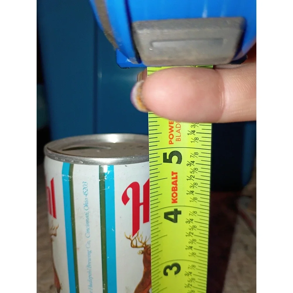 HUDEPOHL LABEL BEER 12 OZ STEEL CAN EMPTY  Pull Tab Ohio